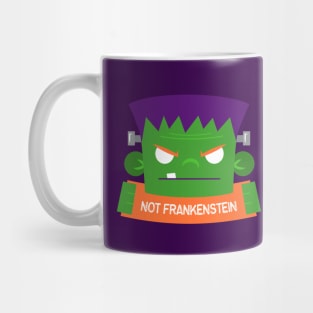 Frankenstein's Monster is NOT Frankenstein Halloween Mug